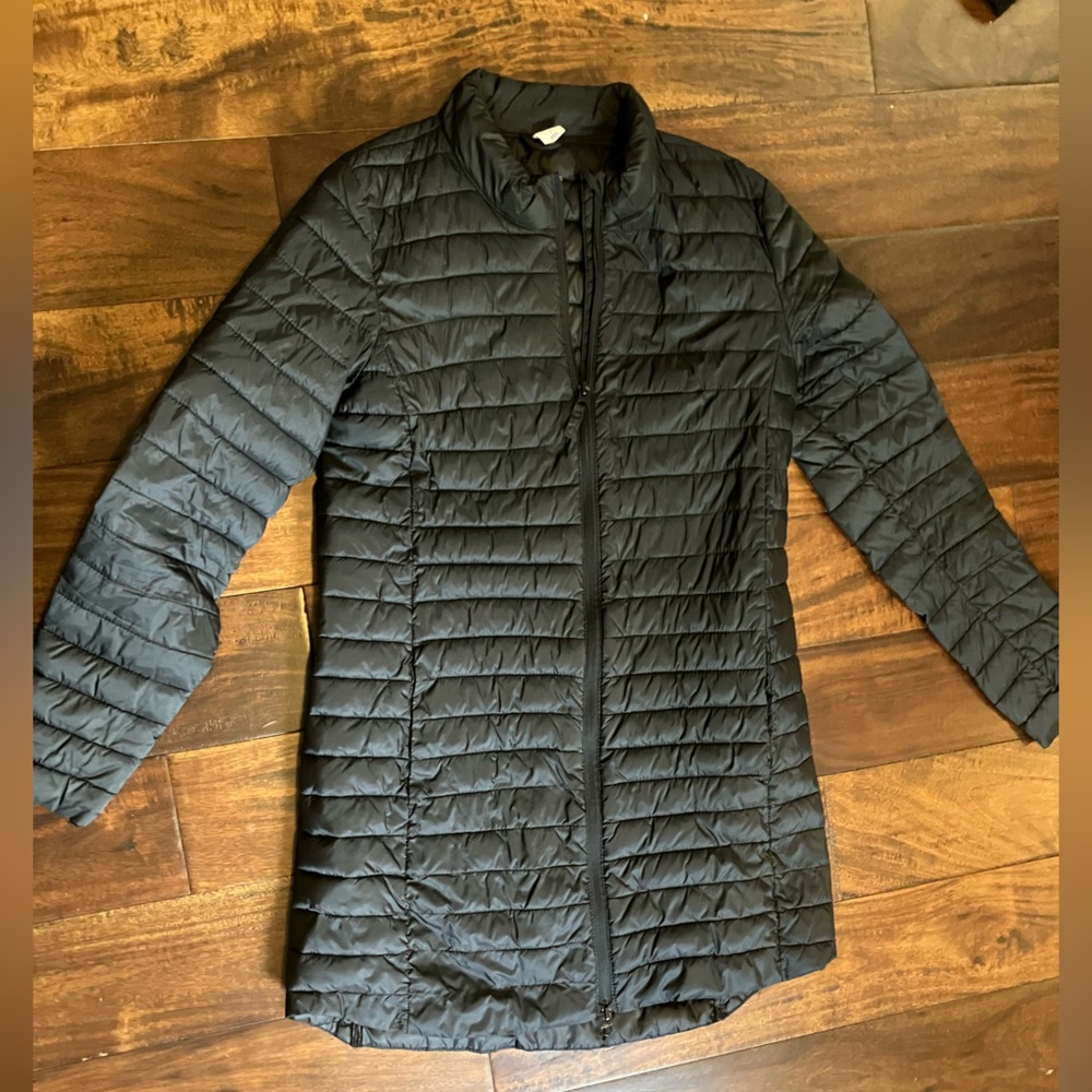 Old Navy Black Long Puffer S